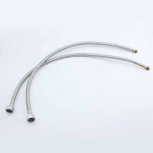 Tuyau <span class=keywords><strong>d</strong></span>'<span class=keywords><strong>arrivée</strong></span> <span class=keywords><strong>d</strong></span>'<span class=keywords><strong>eau</strong></span> en acier inoxydable 304 tressé, durable, flexible, installation facile, <span class=keywords><strong>robinet</strong></span> de salle de bain moderne, extrémité pointue allongée - Product Image 2