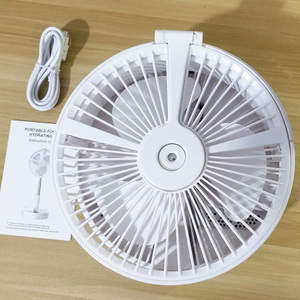 Enfriador de aire portátil, ventilador de agua recargable con luz Led - Product Image 5