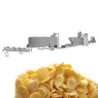 Extrudeuse alimentaire soufflée industrielle Extrudeuse de grain de riz Ligne de production de grain et de riz Machines de production de soufflage de riz de grain