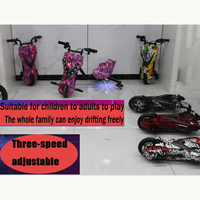 Mini Tricycle Télécommandé Électrique Intelligent pour Adultes, Voiture de Drift, Scooter Électrique pour Enfants et Adultes pour Parc d'Attractions