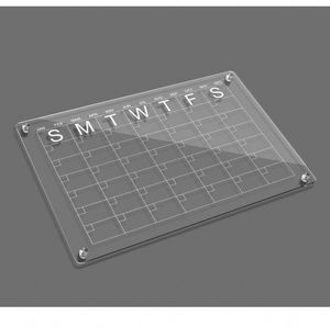 Magnetic Acrylic Customizable Multifunction <b>Calendar</b> Fridge Monthly Weekly Reusable Planner Whiteboard Custom Logo Promotional - Product Image 3