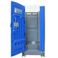 Toilette à squat portable préfabriquée en PEHD, toilette mobile en Chine, toilette chimique portable mobile Wc portable