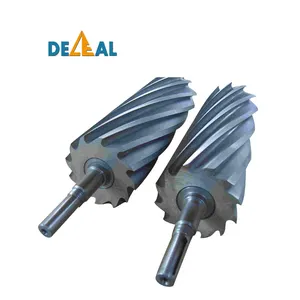 Corrosion Resistant HSS Plastic Pellet Roller Cutting Blade For Recycling Industry