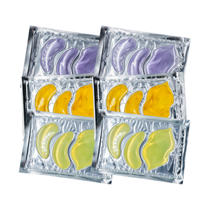 ชุดมาส์กคอลลาเจนและเชอร์รี่สำหรับริมฝีปากและรอบดวงตา แบรนด์ส่วนตัว ช่วยลดเลือนริ้วรอย มาส์กทองคำ 24k บำรุงรอบดวงตา มาส์กบำรุงริมฝีปาก 2 in 1 - Product Image 1