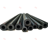 Tube en coton phénolique noir, tige en bakélite, barre ronde en phénolique noir laminée pour l'isolation électrique