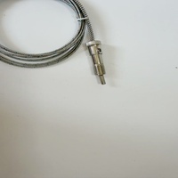 Termokopel Bayonet Tipe K Tipe J Kabel 1M 2M 3M 5M 0-400 ℃   Sensor Suhu untuk Pengukuran Suhu Cetakan