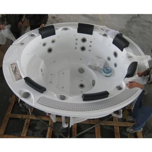 Bain à remous rond Sunrans, hors sol ou enterré, pour 6 personnes, spa <span class=keywords><strong>Balboa</strong></span>, jacuzzi - Product Image 3
