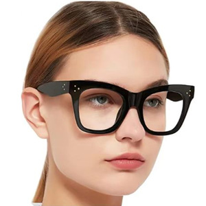 Maidis Cat Eye Sunglasses Light Blue PC <b>Frame</b> UV400 Women's Fashion Sunshades - Product Image 4