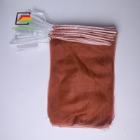 Sacs d'emballage en plastique réutilisables, sac en maille mono HDPE avec logo personnalisé pour fruits et dattes
