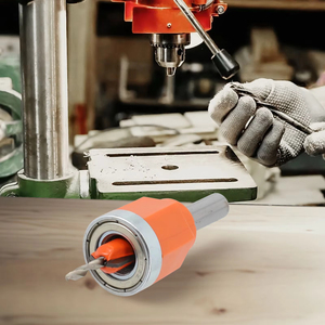 Punta da Centratura HSS da 82 Gradi 2.8mm - 4.0mm, Punta da Svasatura con Punta in Carburo da 10mm <span class=keywords><strong>3</strong></span>/8'' a Profondità Regolabile - Product Image 5