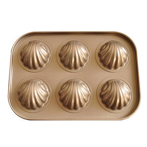 <span class=keywords><strong>Moule</strong></span> <span class=keywords><strong>à</strong></span> <span class=keywords><strong>gratin</strong></span> circulaire jetable en acier au carbone antiadhésif, écologique, doré, pour pâtisserie et confiserie - Product Image 5