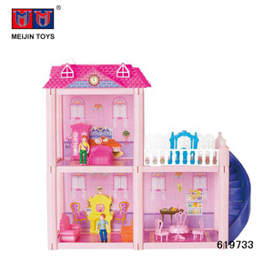 Meubles de maison de poupée, jouet pour enfants, bricolage, 100 pièces - Product Image 1