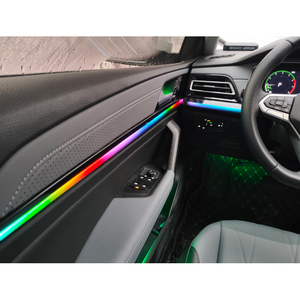 ชุดไฟตกแต่งภายในรถยนต์แบบกำหนดเองสำหรับ Volkswagen Lavida Plus 2023-2025 Symphony LED ไฟบรรยากาศแผงหน้าปัดและประตู ผลิตจากโรงงาน - Product Image 6