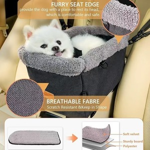 IP67 evcil hayvanlar için su geçirmez araba koltuğu kolay kurulum ön köpekler ve kediler için merkezi kontrol ile seyahat kulübesi - Product Image 4