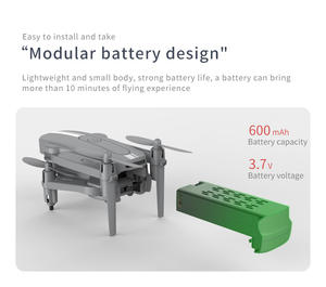 S17 Opvouwbaar Gps Smart <span class=keywords><strong>Drone</strong></span> Beginner Level Afstandsbediening Rc <span class=keywords><strong>Drone</strong></span> Lange Batterijduur 4K Pixels Cardanische Zwevende Vliegende Functies - Product Image 4