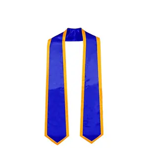 Wholesale New Design Graduation Stole And Graduation Sash With Trim Stole