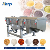 Cashew-Nüsse Lineares Vibrationssieb Lebensmittelgeeignete Sortiermaschine SS304 Vibrationssiebmaschine
