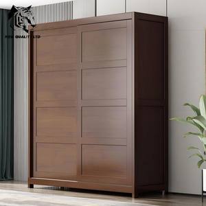 ขายตรงจากโรงงาน ราคาถูก รับสั่งทำ มีสินค้าจำนวนมาก ดรอปชิปปิ้ง ตู้เสื้อผ้าดีไซน์ใหม่ เฟอร์นิเจอร์ห้องนอน ตู้เสื้อผ้าบานเลื่อนไม้ - Product Image 6