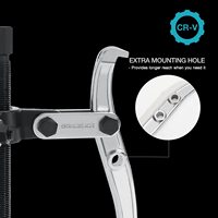 Vente en gros Extracteur d'engrenage à 3 mâchoires Outil de démontage 3 ", 4", 6 ", 8" pour poulies d'engrenages Roulements et volants entièrement assemblés Acier CR-V