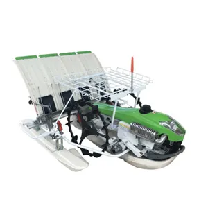 Cheap 4 Row Paddy Rice Planting Machine Paddy Rice Transplanter 4 Rows Gasoline Engine Paddy Rice Planter Price In Indonesia