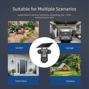 Solar-Powered Security <b>Camera</b> Full Color Motion Detection Two-Way Audio IP66 Waterproof Face Detection Human Tracking <b>SD</b> <b>Card</b> - Product Image 6