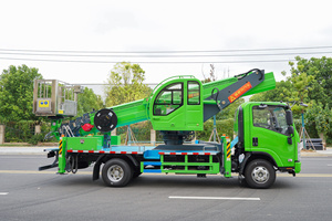 รถบรรทุก ISUZU ELF 30M 4x2 พร้อมกระเช้ายกสูงสำหรับงานที่สูง  ดีเซล  แท่นยกแบบยืดหดได้  ระบบควบคุมไฮดรอลิกแบบแมนนวล  มาตรฐานยูโร 6 - Product Image 4