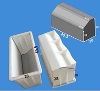 Outdoor Road Kerb Granite Curbstones Boulder Stone Mold
