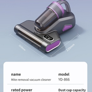 New Wireless Household Dust Mite Controller <b>Large</b> Suction <b>Roller</b> Vacuum Cleaner 100W 90 Min Runtime Ultraviolet - Product Image 6