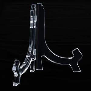 迷你亚克力6包7英寸透明书架画架板展示架相框支架支架 - Product Image 4