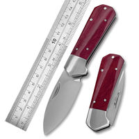 Couteau de poche artisanal en acier inoxydable Aus-8, lame pointue, qualité industrielle, prix compétitif, best-seller, pour l'extérieur
