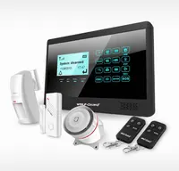 Sistema de alarme de segurança residencial, wi-fi 4g, sem fio, sensor de movimento pir e sistema de segurança da câmera ip