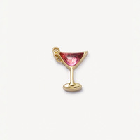 Kalung Liontin Locket DIY CYNYA Vintage Berbentuk Hati Tembaga yang Dapat Dibuka, Desain Kotak Transparan Berongga Bambu, Warna Emas 18K