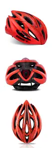 Impressionante moda integrado moldado capacete Multi-funcional esportes capacete