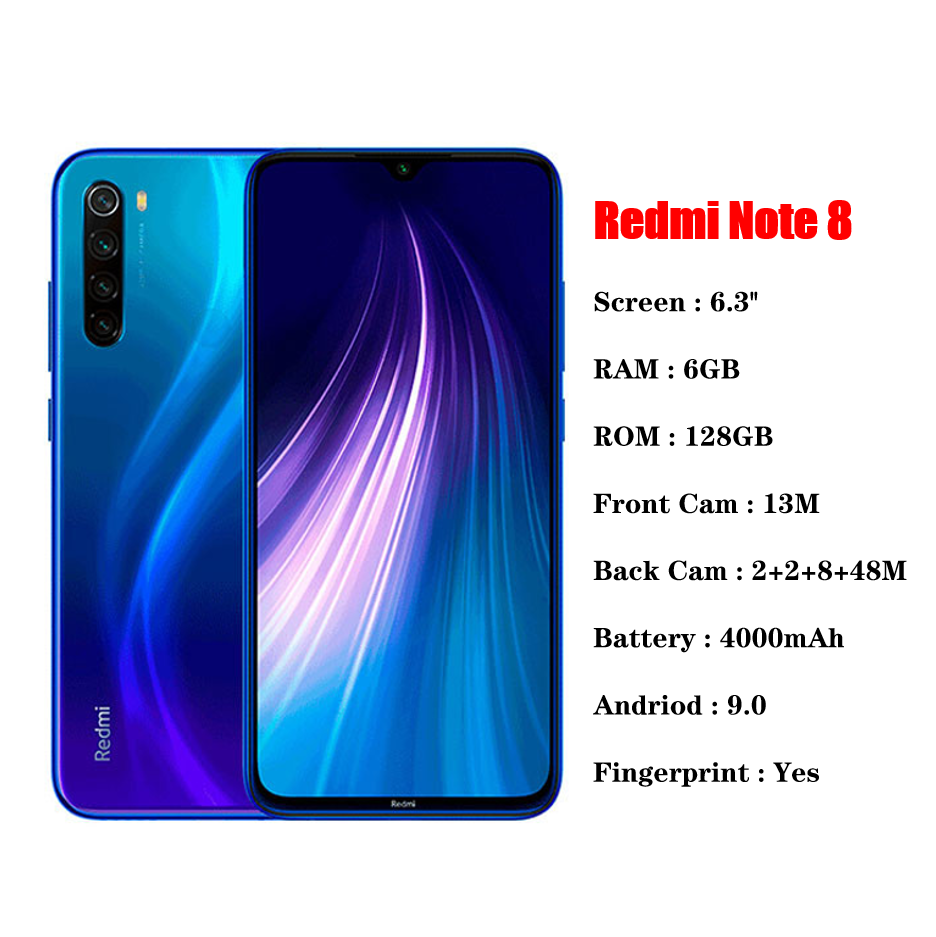 Wholesale Original Xiaomi Redmi Note 8 - 64GB & 128GB