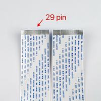 Kabel Data Pipih Panjang 29pin 1.2m Berkualitas Tinggi Baru 120cm untuk Printer Inkjet XP600/TX800 Suku Cadang Mesin Cetak