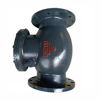 Válvula de Retención Oscilante Manual QT450 GGG50, Ahorradora de Energía y Silenciosa, con Brida ANSI/EN/DIN para Tuberías de Vapor y Agua Caliente HVAC