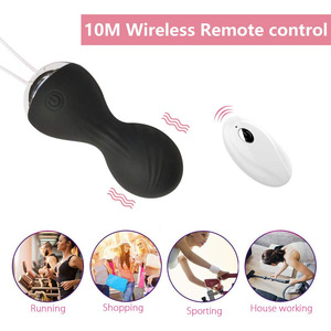 Control Remoto Inalámbrico a Prueba de Agua, Bola Vibradora Inteligente de 10 Frecuencias, Entrenador Vaginal Femenino, Juguete Sexual para Adultos, Envío Directo - Product Image 4