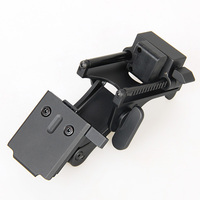 Accessoires d'optique en métal lunettes de vision nocturne PVS-14 tactique support de casque adaptateur de casque PVS14 NVG GZ24-0131