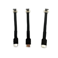 Profil inférieur ultra mince FPV 90 degrés coudé 60W PD câble de charge rapide USB 3.1 Type C FPC 10Gbps 24P Angle câble ruban USB C
