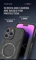 Coque de téléphone portable i18pro transfrontalière pour iPhone 17, dissipante, respirante et anti-chute