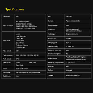 <span class=keywords><strong>Cam</strong></span>éra d'<span class=keywords><strong>action</strong></span> 4K <span class=keywords><strong>SJCAM</strong></span> SJ11 Active Body étanche 20MP Sports <span class=keywords><strong>Action</strong></span> <span class=keywords><strong>Cam</strong></span> - Product Image 4