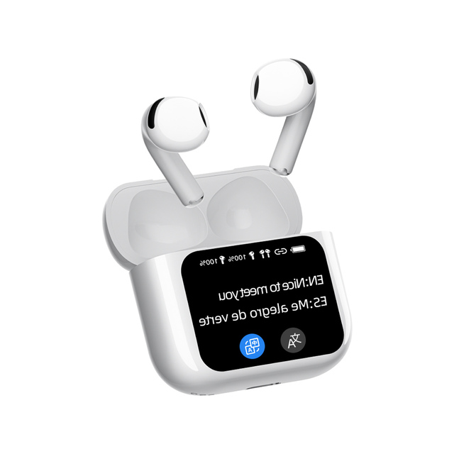 AI Real-Time Translation True Wireless BT Earbuds Factory Wholesale, Supports ODM/OEM Customization