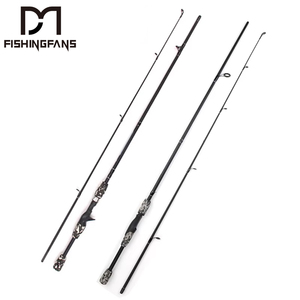 FISHINGFANS <span class=keywords><strong>Canne</strong></span> à pêche en carbone 1,8 m Action rapide Leurre 3-25g Poignée EVA <span class=keywords><strong>pour</strong></span> la pêche en mer, en bateau, en lac et en rivière - Product Image 1