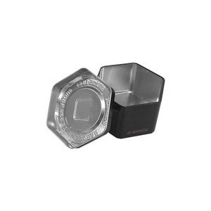 <span class=keywords><strong>Caja</strong></span> de Metal Hexagonal Reciclable con Diseño de Color y Logotipo Personalizado <span class=keywords><strong>para</strong></span> Almacenamiento de Relojes, Empaque de Regalo de Lujo <span class=keywords><strong>para</strong></span> Artículos de Cuero - Product Image 4
