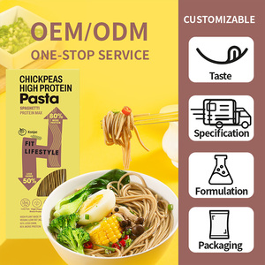 Deliciosa pasta vegana a base <span class=keywords><strong>de</strong></span> plantas Low Carb Low GI Keto-Friendly High Protein High Fiber Garbanzos <span class=keywords><strong>Fideos</strong></span> Caja <span class=keywords><strong>de</strong></span> procesamiento refinado - Product Image 5