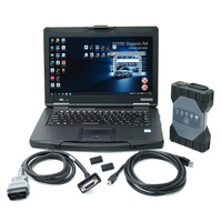 Tablette FZ G1 + DOIP MB Star C6 prenant en charge le bus CAN avec logiciel SSD C6 Multiplexeur WIFI Outil de diagnostic VCI pour engins de construction