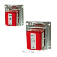 Sensor Sísmico de Terremotos VIB LINE V-756RC-F Confiable, Detector de Ondas P y S con Reinicio Automático para Seguridad Industrial en Ascensores