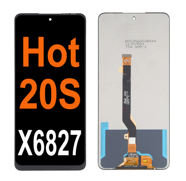 100% Tested High Quality Mobile Phone Lcd Hot 20s for Infinix Phone Lcd Screen Touch Display