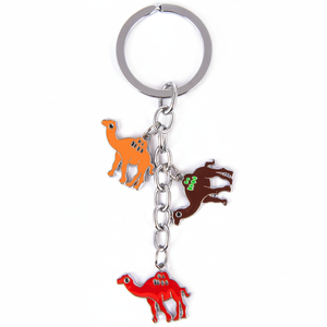 LLavero de Metal de la mejor calidad, colorido, Camel - Product Image 2