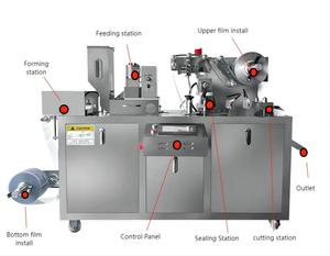 D-top Blue <strong>Blister</strong> Packaging <strong>Machine</strong> with High Quality - Product Image 6